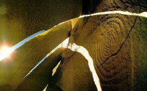 Solsticio de Diciembre en Fajada Butte, Chaco Canyon